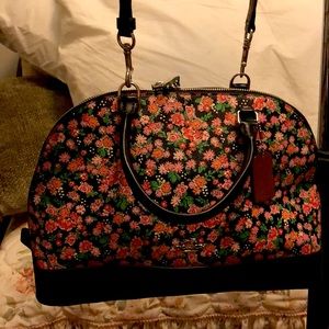 Floral Coach Purse